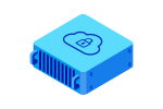 Hosted Private cloud Icon